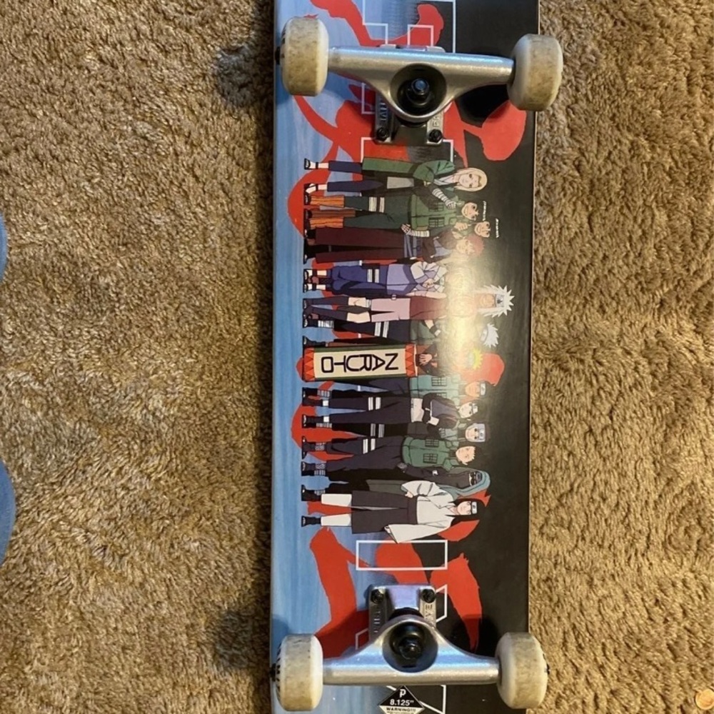 Naruto skateboard